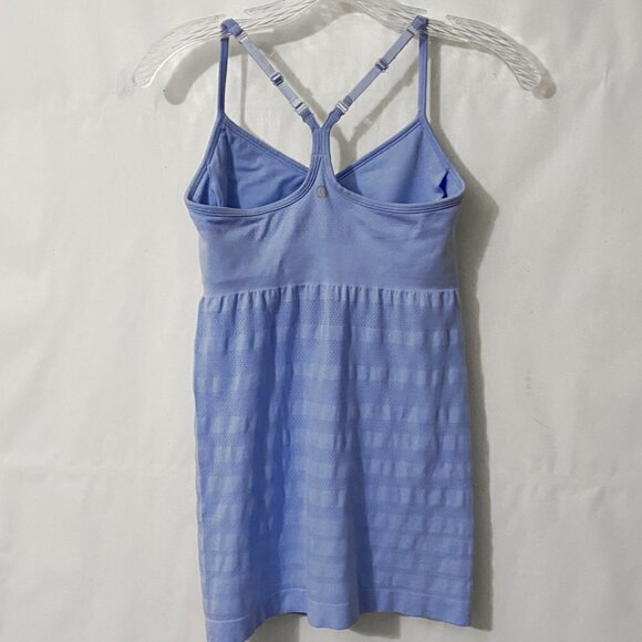 RARE Lululemon Lightweight Fitted Strappy Yoga Tank w/ Bra Lavender 6 NWOT - Picture 11 of 15